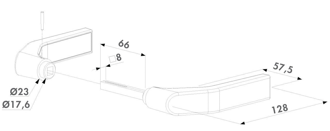 Locinox poliamido rankenos g tipo.
