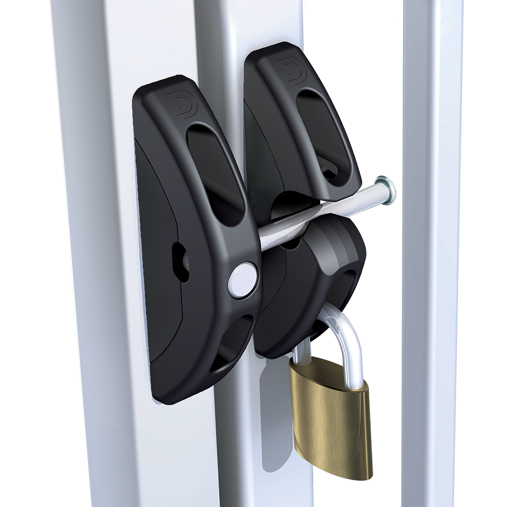 D&D Technologies horizontalus skląstis varteliams.