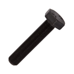 Varztas sesiakampe galva juodas su pilnu sriegiu DIN933