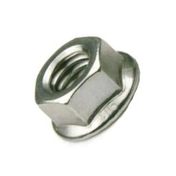 Verzle su praplatintu rifliuotu pagrindu DIN6923 nerudijancio plieno